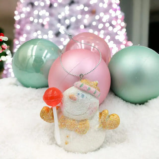 Snowman Ornament Handmade The Holiday Shop