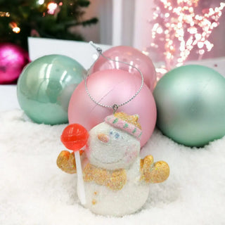 Snowman Ornament Handmade The Holiday Shop