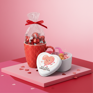 Sweet Desk Buddy Valentine Gift Pink