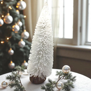 White Desk Tree  – Mini Festive Artificial Tree The Holiday Shop