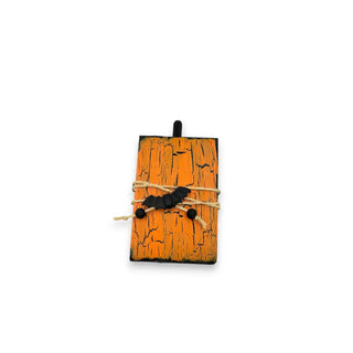 Wooden Pumpkin Halloween Decor