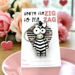 Zebra Valentines Gift The Holiday Shop