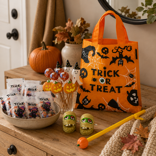 Orange Trick or Treat Set The Holiday Shop