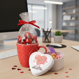 Desk Buddy Chocolate Treat Set Purple