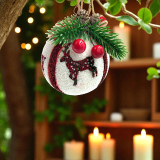 Reindeer Ball Ornaments The Holiday Shop