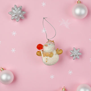 Snowman Ornament Handmade The Holiday Shop