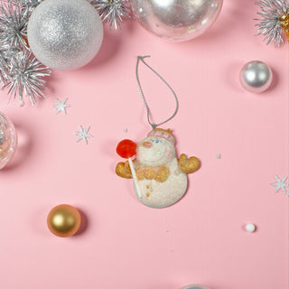 Snowman Ornament Handmade The Holiday Shop