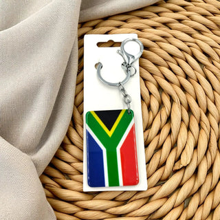 South African Flag Keychain The Holiday Shop