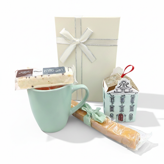 Gift Box with Mug, Nougat, Nuts & Fudge The Holiday Shop