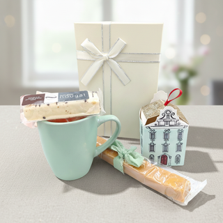 Gift Box with Mug, Nougat, Nuts & Fudge The Holiday Shop