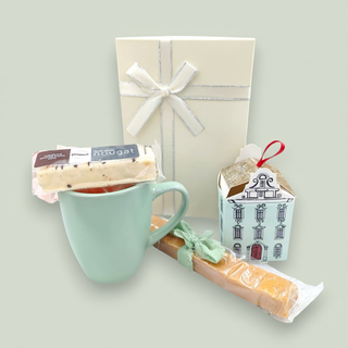Gift Box with Mug, Nougat, Nuts & Fudge The Holiday Shop