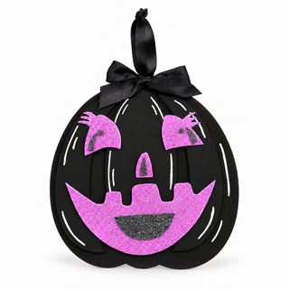 Vintage Style Wooden Halloween Pumpkin The Holiday Shop